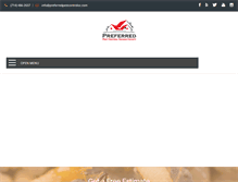Tablet Screenshot of preferredpestcontroloc.com